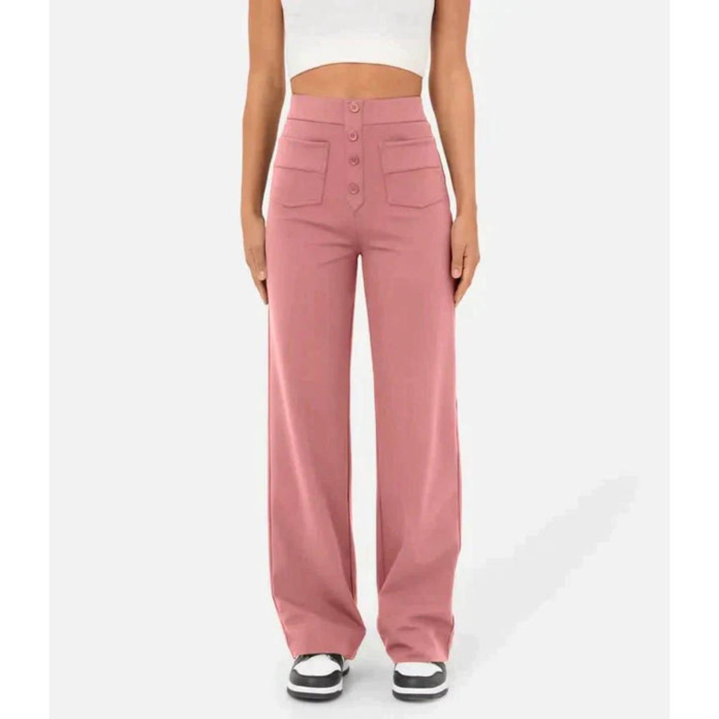 Elegante Elastische Casual Broek