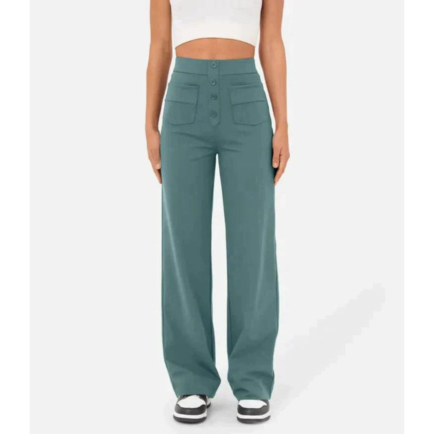 Elegante Elastische Casual Broek