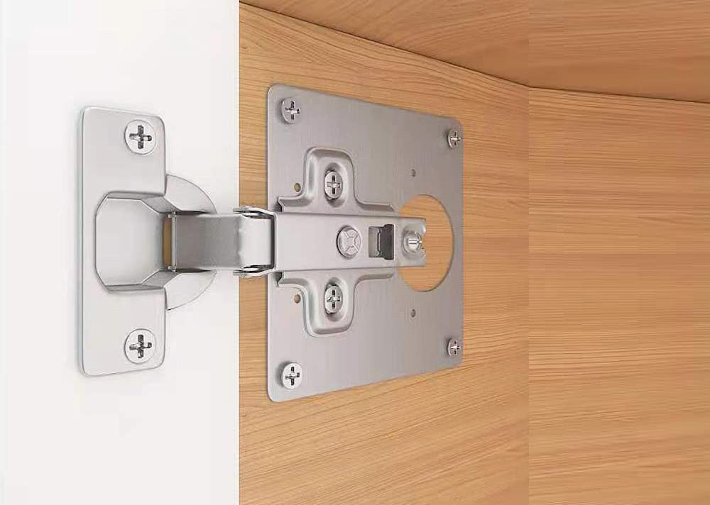Kastdeuren Scharnierplaten Montage Set voor Binnenkasten