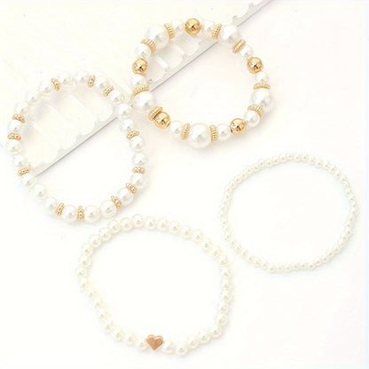 Set di perle artificiali | 4 pezzi