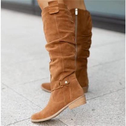 Hoge Dameslaarzen – Modieuze Boots met Comfortabele Pasvorm
