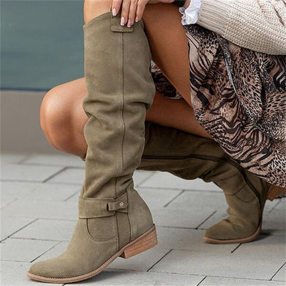 Hoge Dameslaarzen – Modieuze Boots met Comfortabele Pasvorm