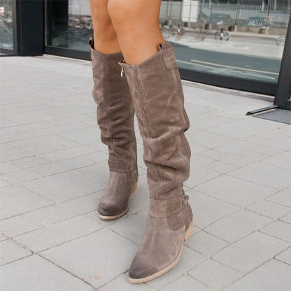 Hoge Dameslaarzen – Modieuze Boots met Comfortabele Pasvorm