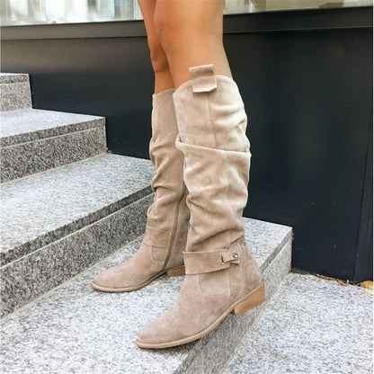 Hoge Dameslaarzen – Modieuze Boots met Comfortabele Pasvorm