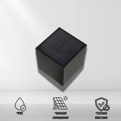 Solar wandlamp voor buiten stijlvol en duurzaam
