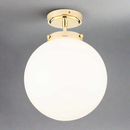 Stijlvolle Bolvormige Plafondlamp Modern Design