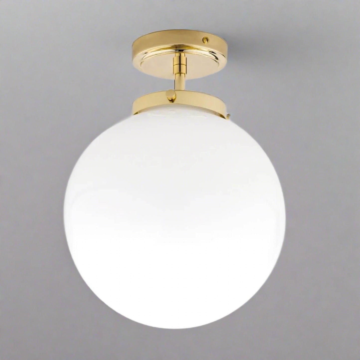 Stijlvolle Bolvormige Plafondlamp Modern Design