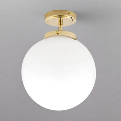 Stijlvolle Bolvormige Plafondlamp Modern Design