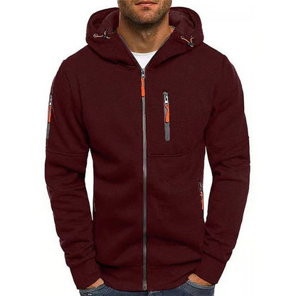 Edoardo | Giacca con zip e cappuccio