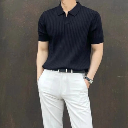 Men's Casual Short Sleeve Polo Shirt