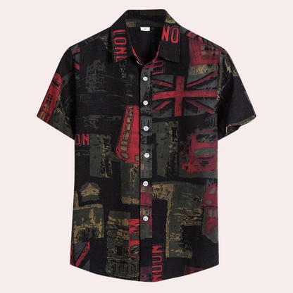 Mannen Zomer Overhemd Casual Korte Mouw - Mode Vibes