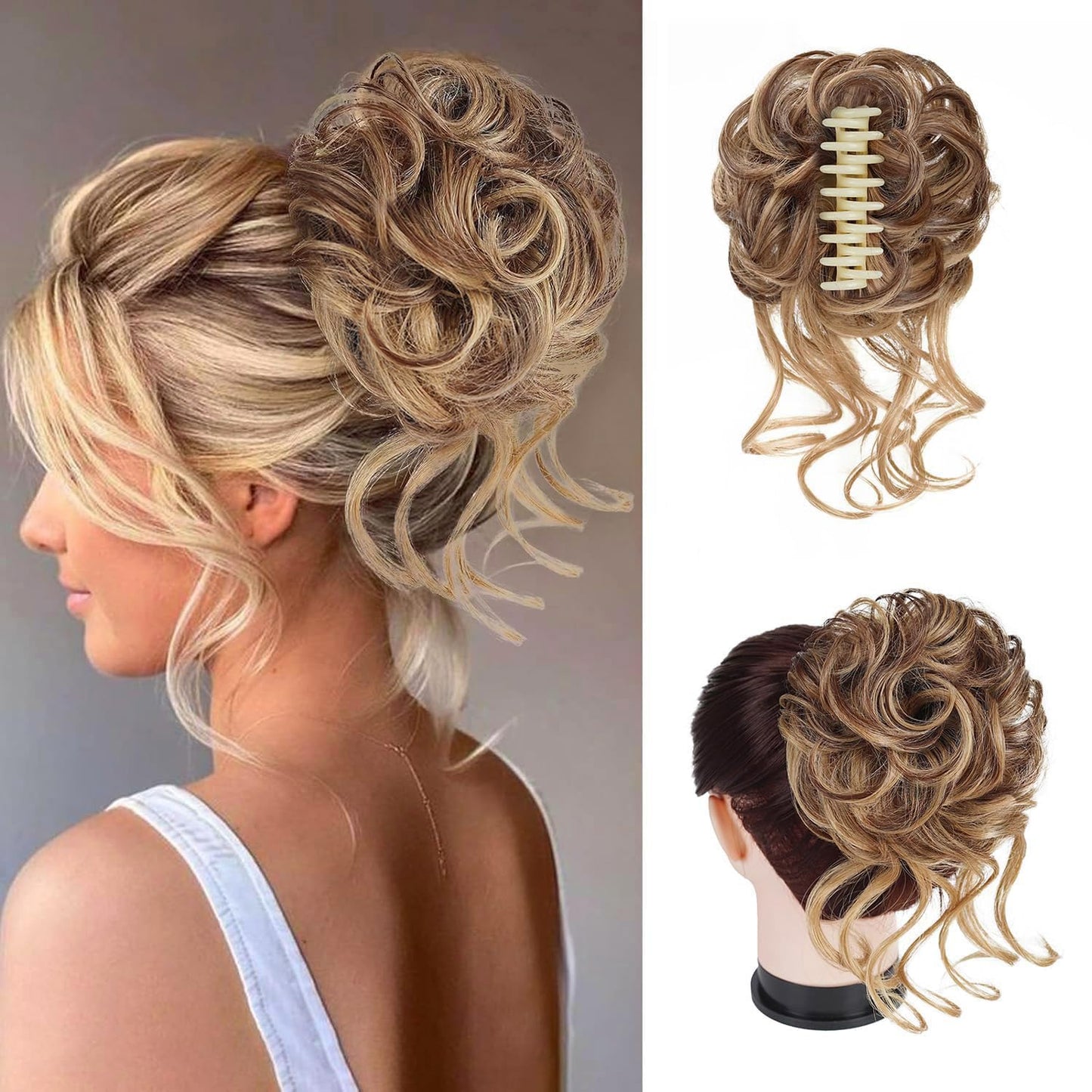 Haarextensie Klem voor Golvende Krullen Curl Clip