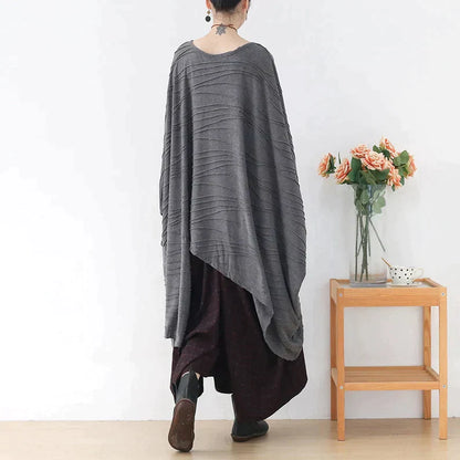Vrouwelijke Batwing Bloesjes met Korte Mouwen