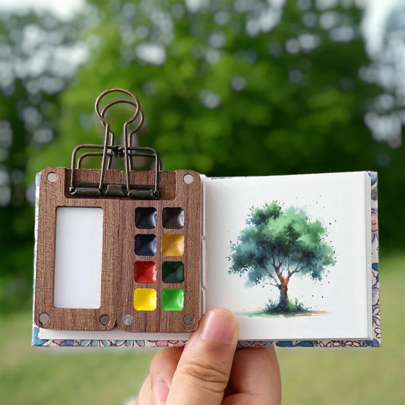 Kunstzetzet Waterverfset Portabel en Compact