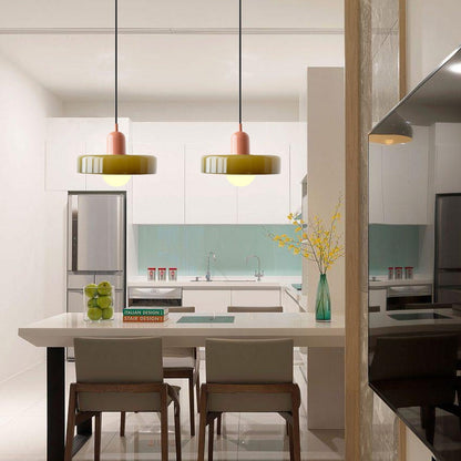 Kleurrijke Hanglamp van Glas Modern Design