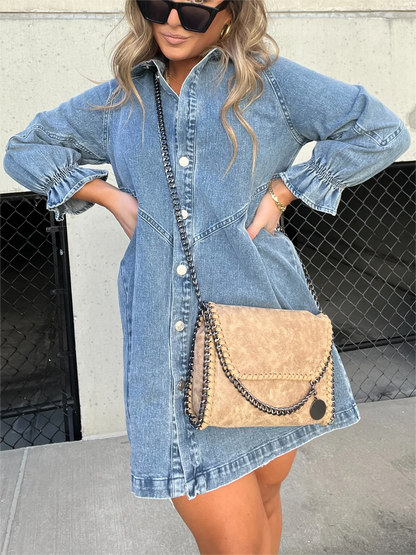 Donna | Vestito con maniche a sbuffo