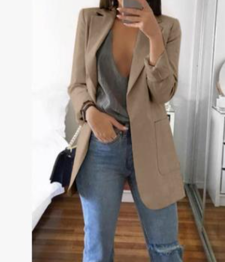 Dames Blazervest Elise Trendy Stijl