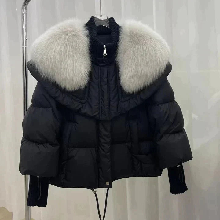 Luxueus Bont Jasje voor Vrouw Elegant Design
