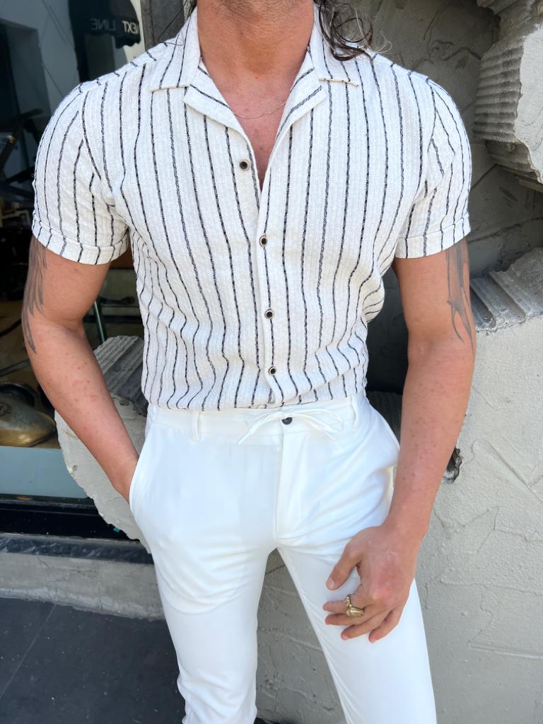 Stijlvolle Heren Shirt Eldric Comfortabel en Modieus - Mode Vibes
