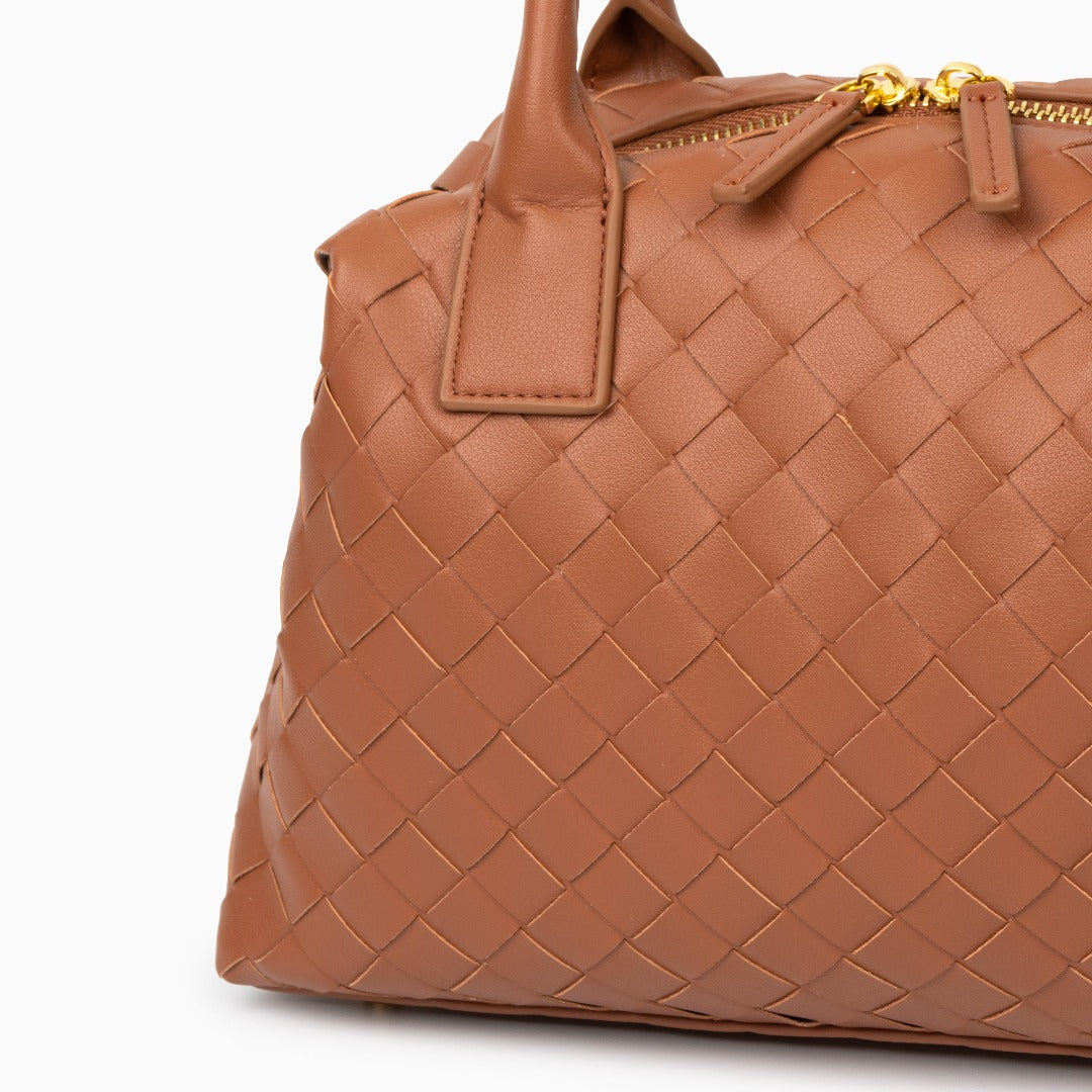 Elegante Leren Handtas – Tijdloze Stijl voor Dagelijks Gebruik