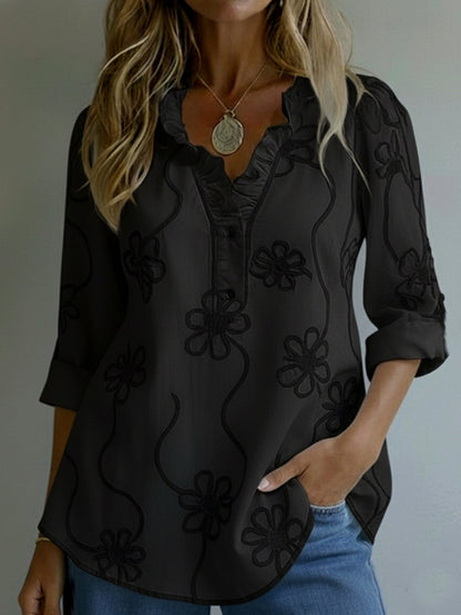 Dames Blouse Lichtgewicht Elegant Model