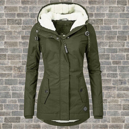 Waterdichte Winterjas Dames Met Capuchon Warm enComfortabel