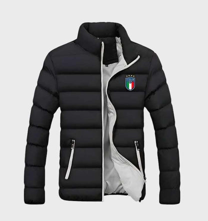 Donsjack Warm Met Comfortabele Kraag