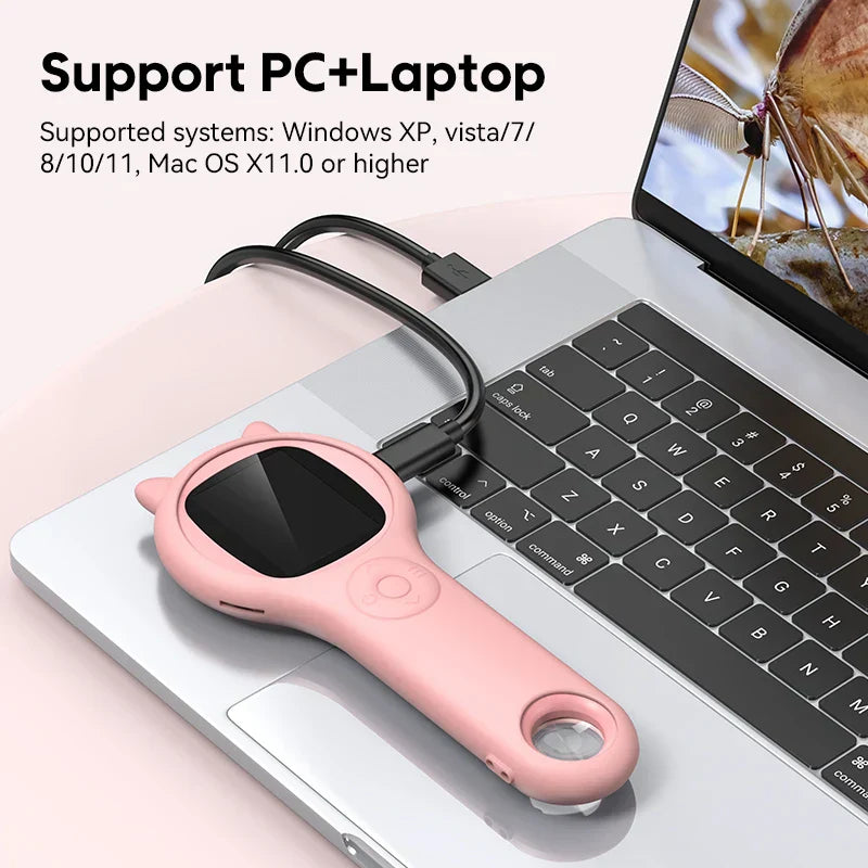 Kindermicroscoop Digitale USB Microscoop voor Kinderen