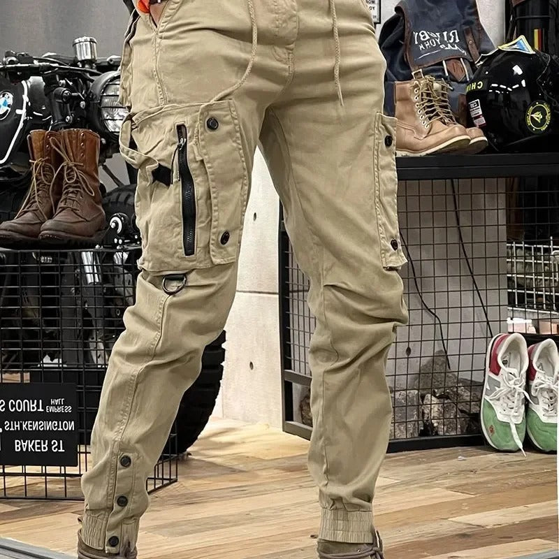 Elastische Cargo Broek Comfortabel voor Mannen
