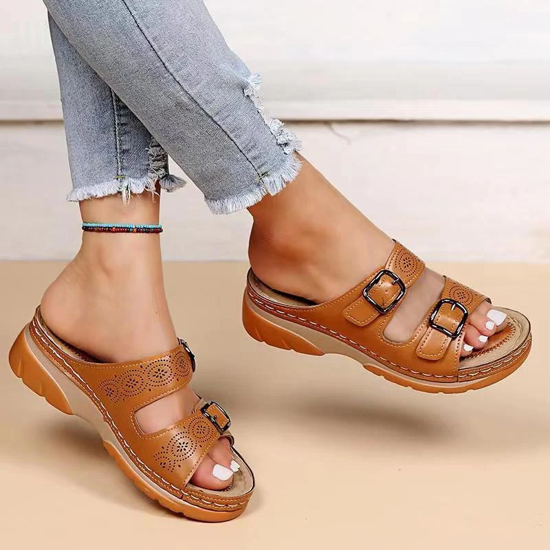 Dames Sandalen met Gelzool Orthopedisch Comfortabel - Mode Vibes