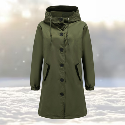 Regenjas Dames Weerbestendig Waterdicht Trenchcoat
