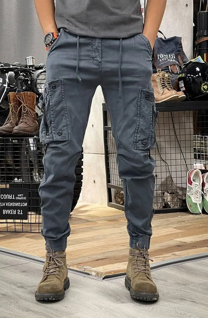 Elastische Cargo Broek Comfortabel voor Mannen