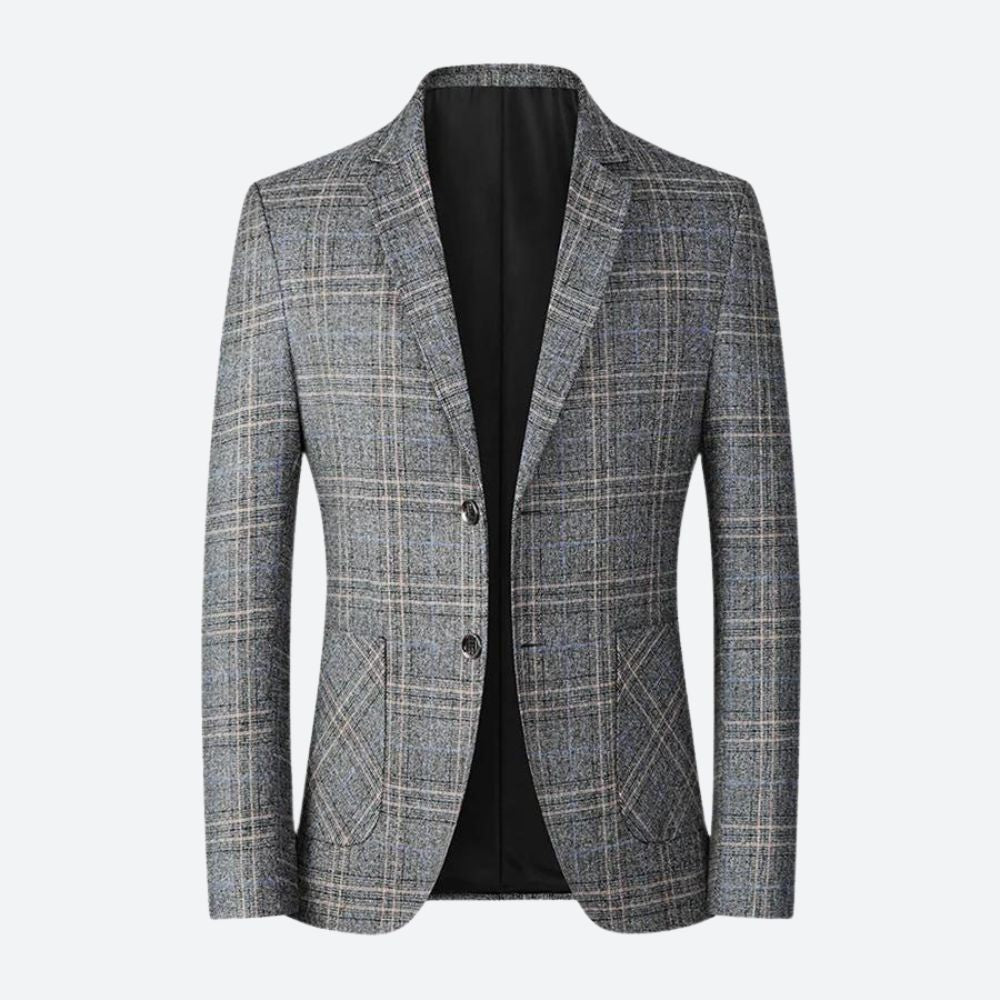 Geruite Blazer Klassiek voor Mannen