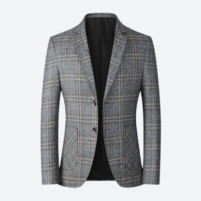 Geruite Blazer Klassiek voor Mannen