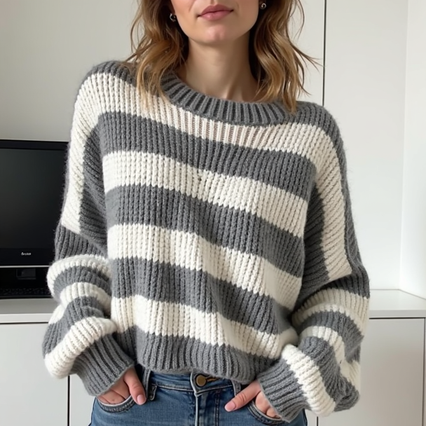 Gestreepte Trui voor Vrouw van Lotte