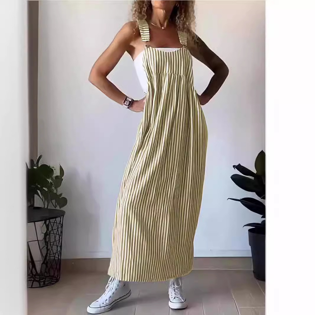Zomerse Jumpsuit Vrouwen Jurk Korte Mouw