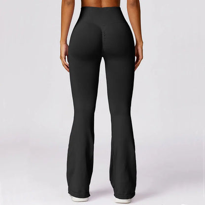Yoga Legging Zonder Naden Flared Fit Elara