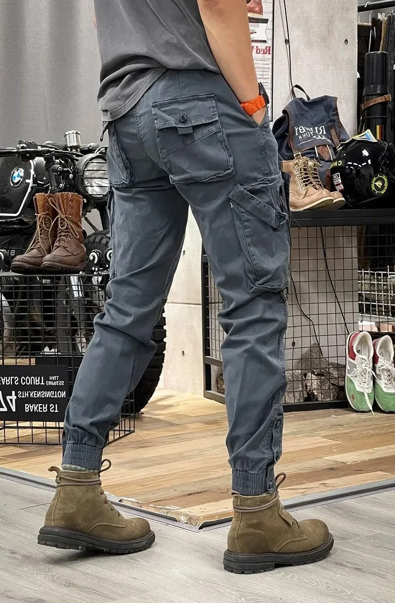 Elastische Cargo Broek Comfortabel voor Mannen