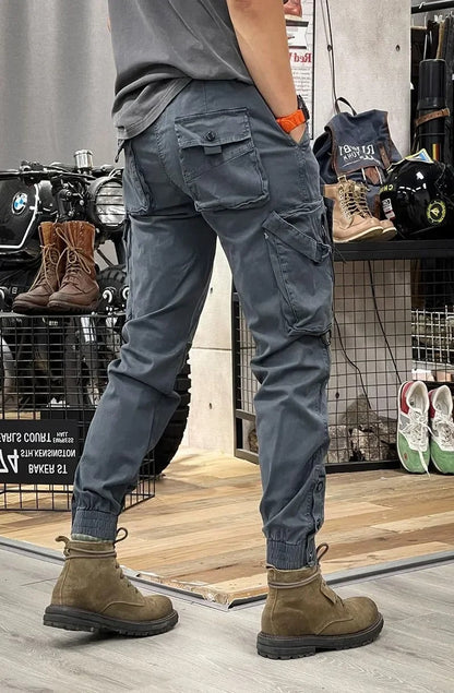 Elastische Cargo Broek Comfortabel voor Mannen