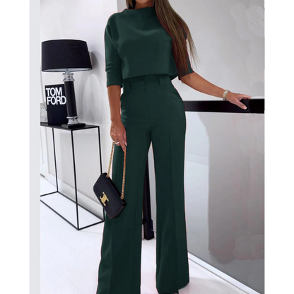 Elegante Tweedelige Set Ruby Stijlvol Dame - Mode Vibes
