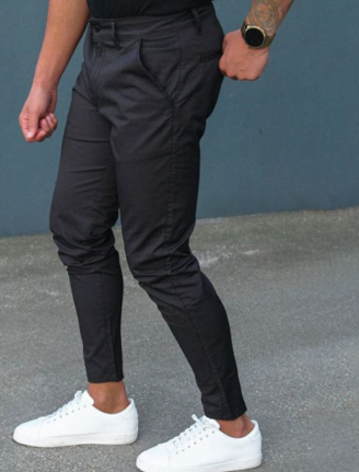 Witte Skinny Jeans Broek Slim Fit voor Mannen
