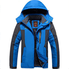 Waterdichte Winddichte Parka met Fleecevoering en Capuchon – Outdoor Jas