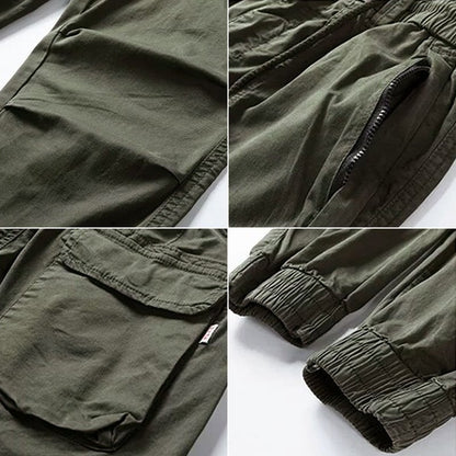 Elastische Cargo Broek Comfortabel voor Mannen