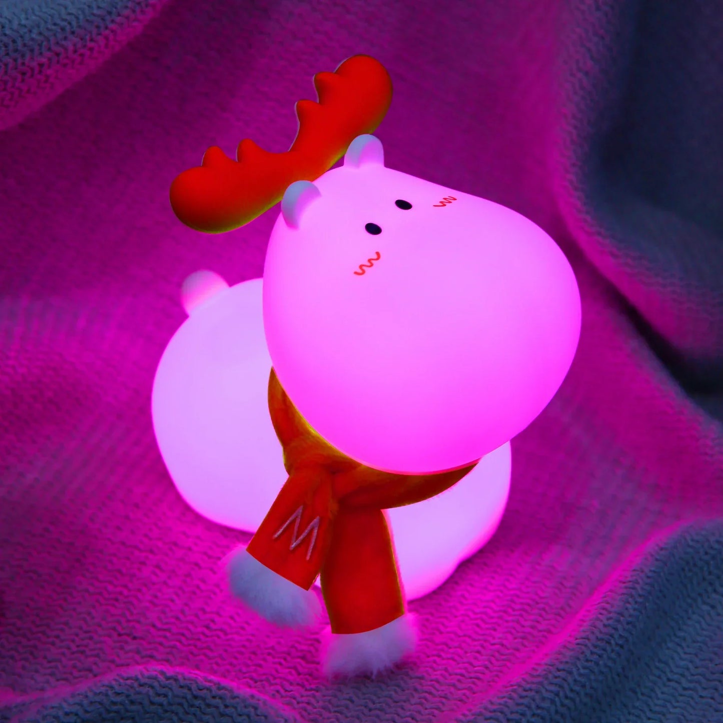 LED Rendier Nachtlamp met Zacht Licht GlowDeer