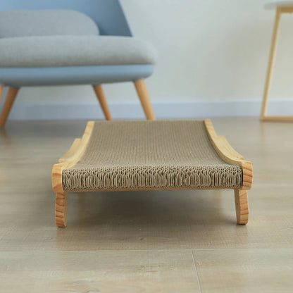Krabpaal en Ligstoel voor Katten 3-in-1 Design