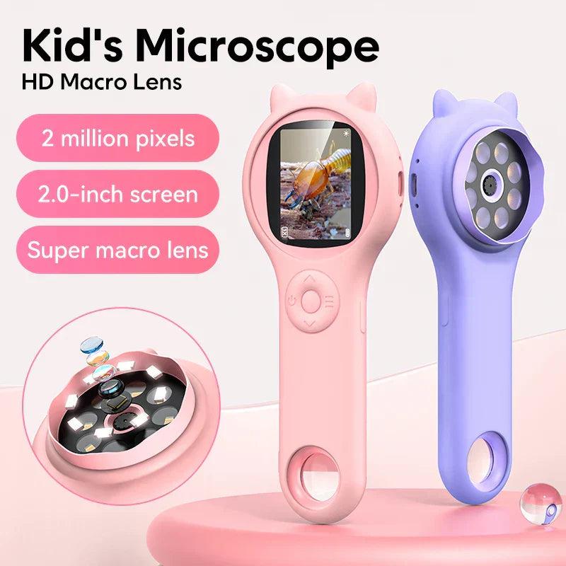 Kindermicroscoop Digitale USB Microscoop voor Kinderen
