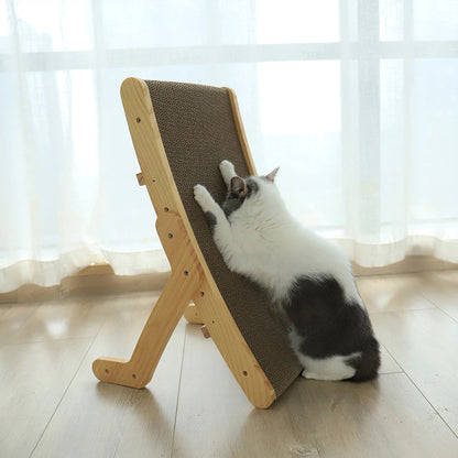 Krabpaal en Ligstoel voor Katten 3-in-1 Design