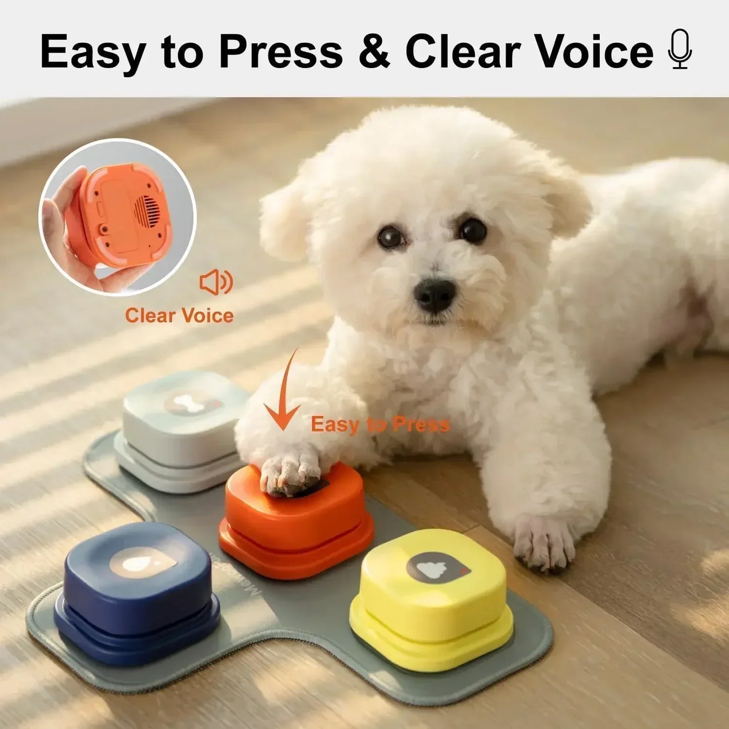 Hond Communicatie Knoppen Set Trainen en Praten met Je Hond