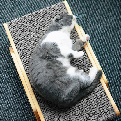 Krabpaal en Ligstoel voor Katten 3-in-1 Design