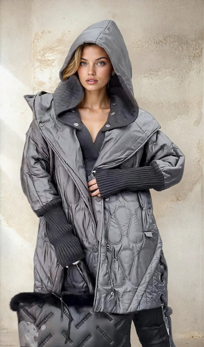 Vrouwen Faux Jas Luxe Kunnenbont Jas